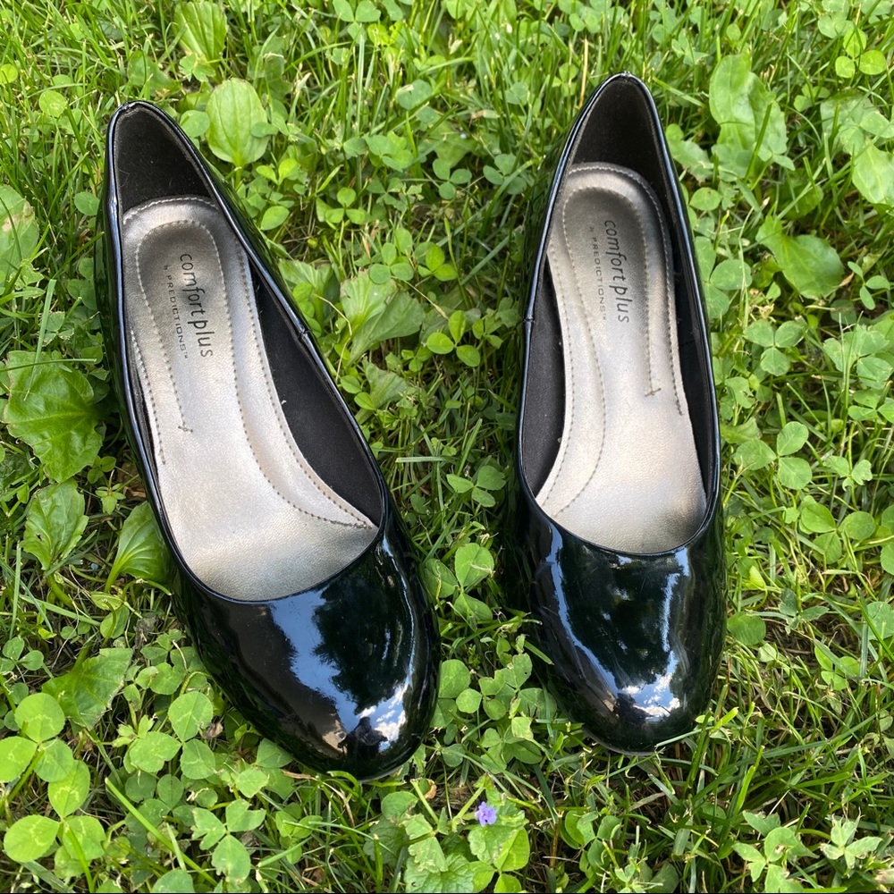 Black Patent Heels